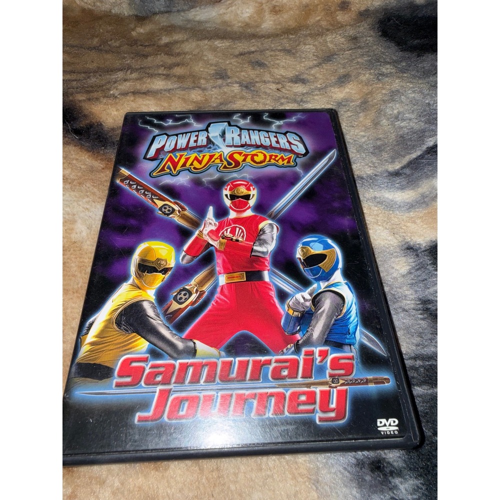 Power Rangers Ninja Storm Samurai's Journey DVD 2003 Action Kids Movie TV Series